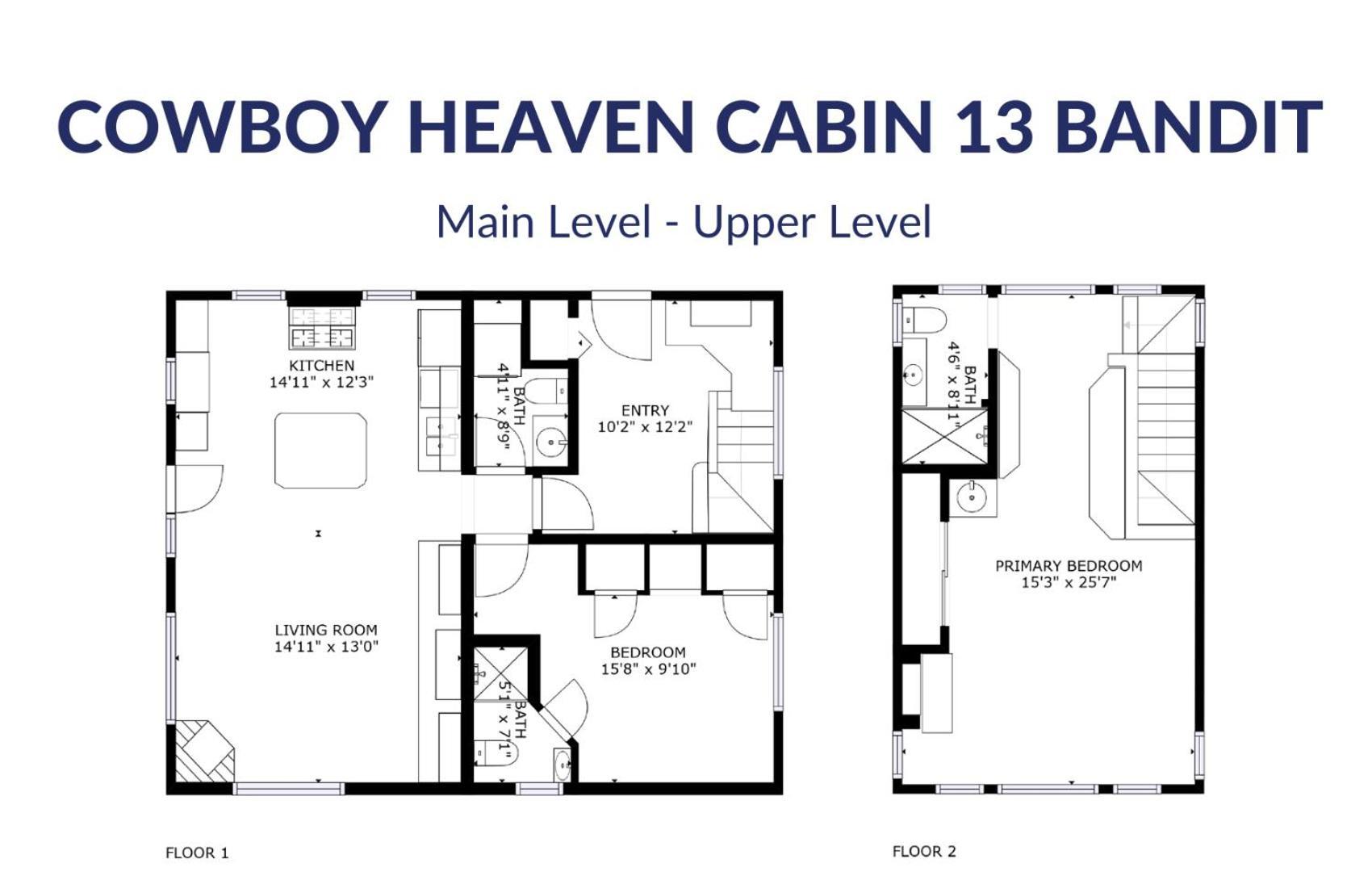 Cowboy Heaven Cabin 13 Bandit Big Sky Exterior foto